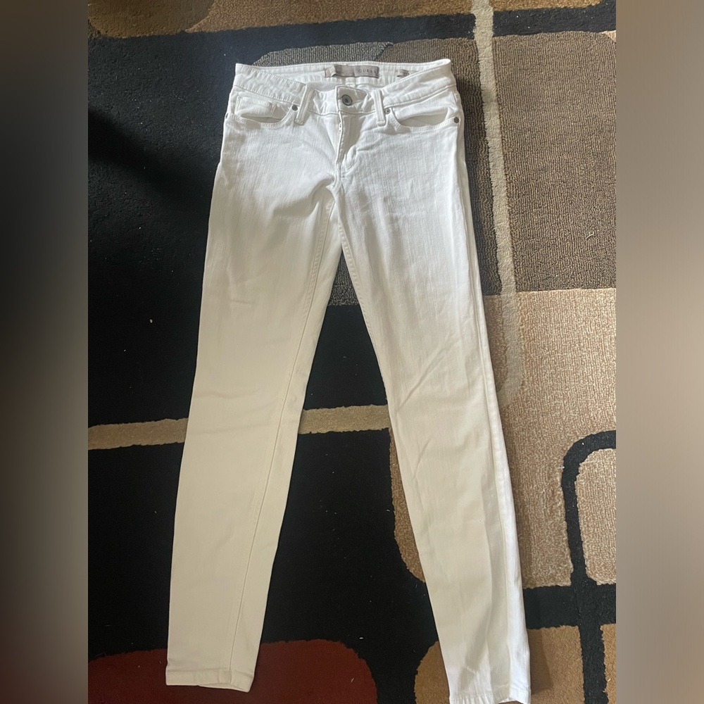 Guess skinny low rise jeans